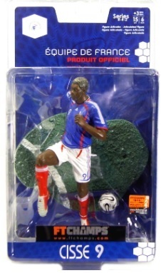 ◯ラスト1個!! ★FT CAMPS サッカー・フランス代表シセ 6インチフィギュア★19年前2006年