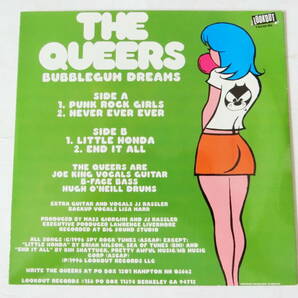 The Queers EPレコード Bubblegum Dreamsの画像2