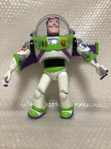 【 トーキング フィギュア バズ・ライト イヤー 】 音声 ≪ 英語版 ≫ ライト 光ります トイストーリー TOY STORY 全高 約 31㎝ ■ 由56