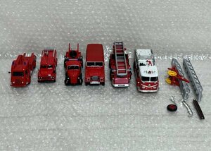 V Junk V fire-engine set sale 6 pcs. set [ minicar only ] world. fire-engine Dell Prado collection der Goss tea ni# britain 209