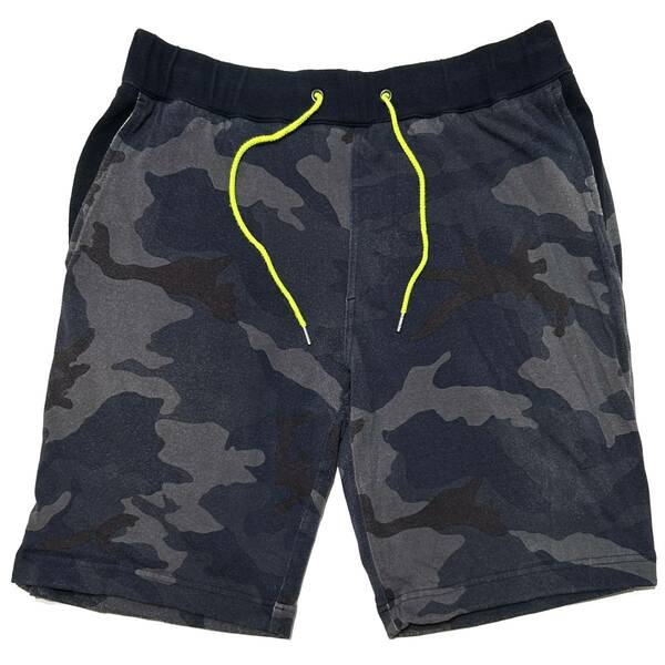 定価1.6万 junhashimoto CAMO RELUX SHORT PANTS 3 ジュンハシモト　カモフラリラックスショートパンツ スエット akm wjk 1piu