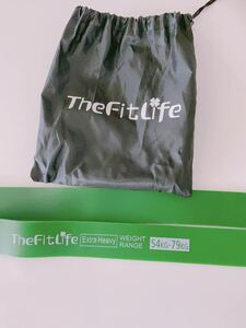 トレーニングチューブ 懸垂補助 ゴム チューブ TheFitLifeトレーニング チューブ 懸垂 補助 懸垂補助器具 高強度 緑 グリーン