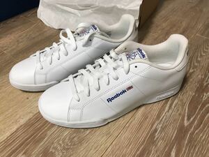 リーボック　Reebok NPCⅡ classic 白　ホワイト　28.5cm 天然皮革　スタンスミス