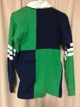 70s USED FRATERNITY SPORTSWEAR RUGGER SHIRT RUGBY 中古 70's ラグビー シャツ カナダ製 Sサイズ (表記 YOUTH XL) 送料無料_画像2