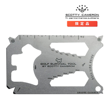 スコッティキャメロン ゴルフ サバイバル ツール カード SCOTTY CAMERON GOLF SURVIVAL TOOL CARD 105117_画像1