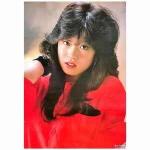 中森明菜 ポスター SILENT LOVE 1984 特典