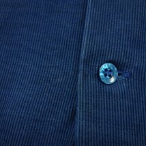 美品◆シアーズ オープンカラーシャツ ヴィンテージ PERMA-PREST コーデュロイ メンズ ブルー系 サイズM Sears【LA】_画像8