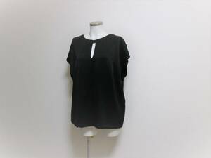 [ prompt decision ] beautiful goods 3.1phillip lim Philip rim * back ribbon French sleeve black blouse pull over lining attaching 6 ta