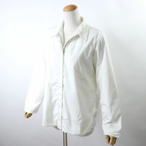 3-WH019【良品】ジルサンダー JIL SANDER フルジップ ジャケット ホワイト 36 レディース