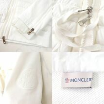 3-DH013【未使用】モンクレール MONCLER 20年モデル ハイブリット ダウン ジャケット ホワイト タグ付き S レディース_画像6