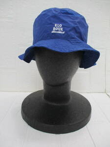 Y.23H17　SY　☆　KLO BOUK キッズ用 帽子 ハット 52cm ブルー USED　☆