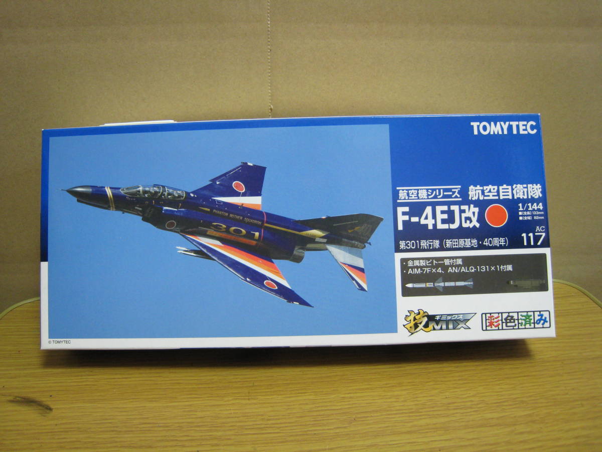 △【3】未組立TOMYTECH/トミーテック1/144 技MIX 航空自衛隊AC14a F