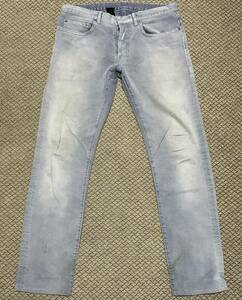 Dior homme アイスブルー　デニム　スキニージーンズ　エディスリマン dior homme ice blue skinny jeans Hedi Slimane