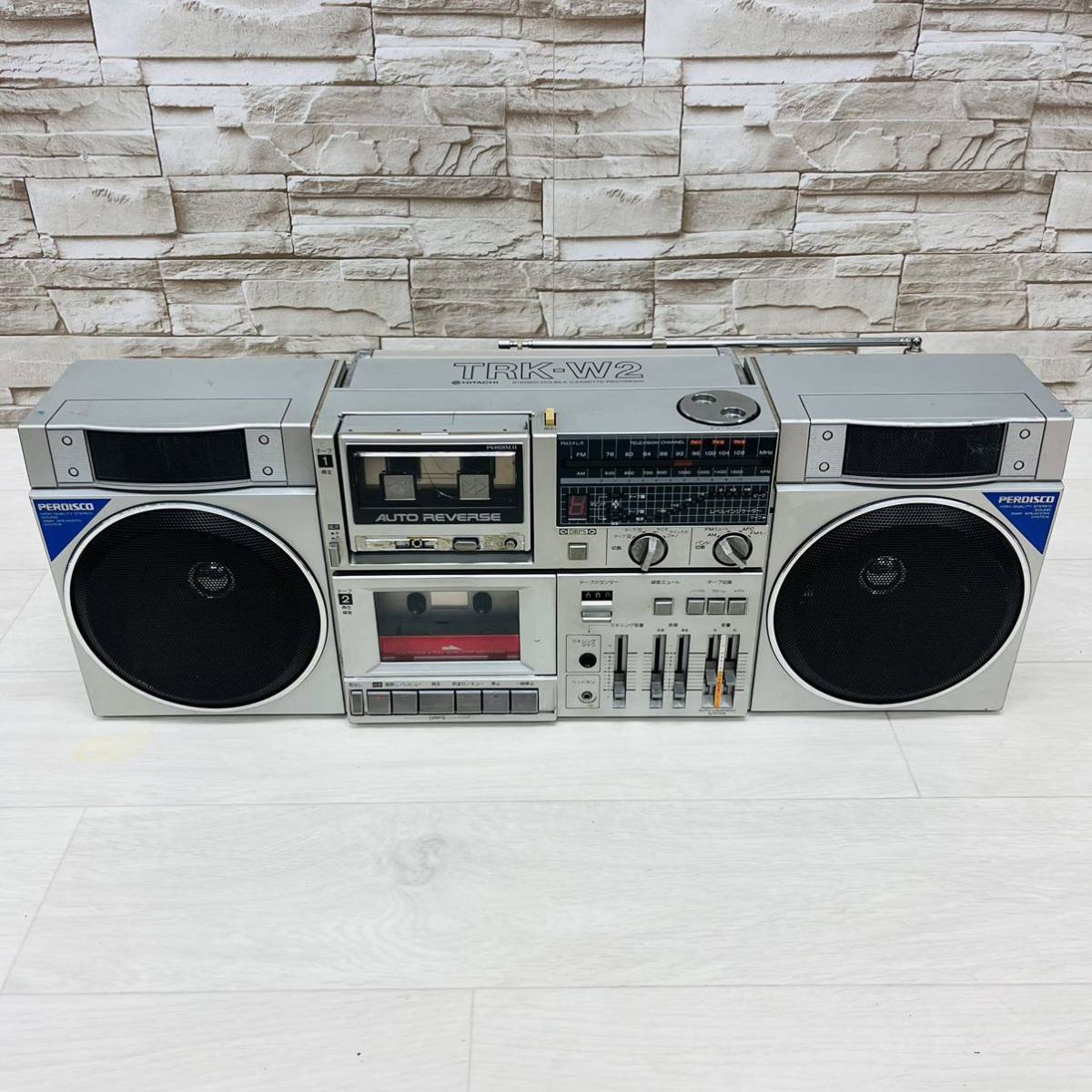 ヤフオク! - □9004□HITACHI CX-CD5 ステレオカセット...