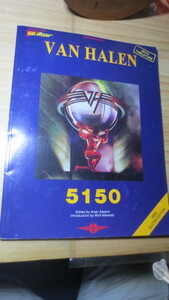 VAN HALEN ５１５０洋書　タブ譜 検　ヴァンヘイレン　van halen