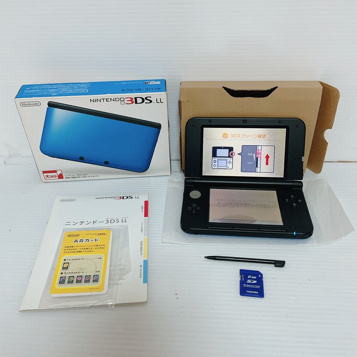 任天堂 ニンテンドー3DS LL ブルー×ブラック オークション比較 - 価格.com