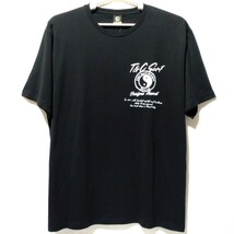 特価/未使用【サイズ=4L(3XL)】T&C Surf Designs/タウンアンドカントリー/メンズ/半袖/Tシャツ/胸囲=112～120cm/black②_画像3