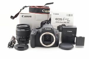 #c159★美品★ Canon キャノン EOS Kiss X80 EF-S 18-55mm F3.5-5.6 IS II