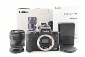 #c356★美品★ Canon キャノン EOS Kiss M EF-M 15-45mm