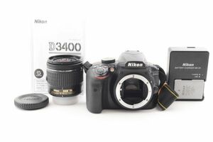 #c358★実用品★ Nikon ニコン D3400 AF-P 18-55mm VR