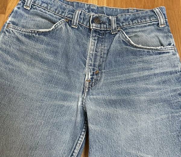 70's vintage levi's 16刻印 再構築 デニムパンツ 1977 W32 L33