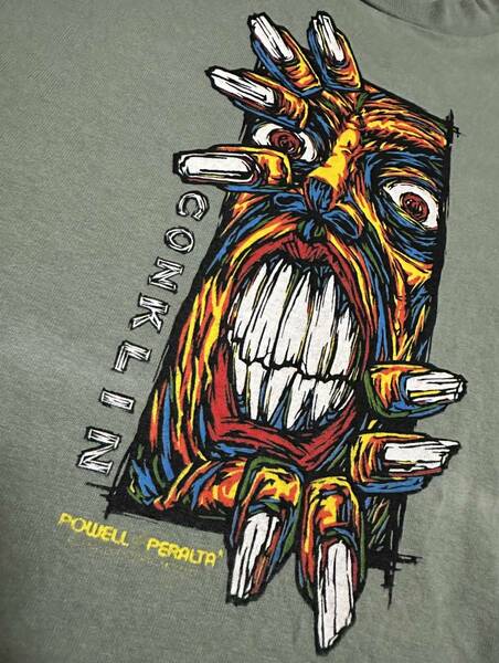 deadstock！90's vintage powell peralta Lance Conklin Tシャツ USA製 9/91