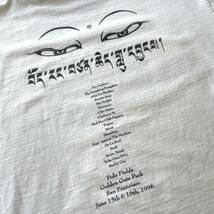 【Vintage】Tibetan Freedom Concert Tシャツ チベタン・フリーダム・コンサート Yoko Ono Sonic youth Bjork Beck Beastie Boys_画像5