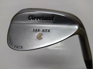 ★【単品ウェッジ】Cleveland クリーブランド 588 RTX クロームウェッジ 56.14 flex:S N.SPRO950GH メンズ右　☆