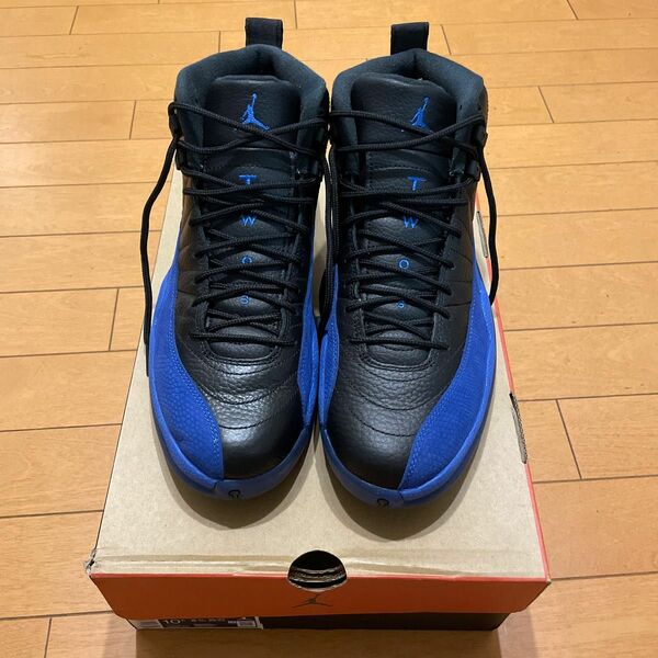 28.5 NIKE AIR JORDAN12 BLACK GAME ROYALナイキ エアジョーダン12 ブラック ゲームロイヤル