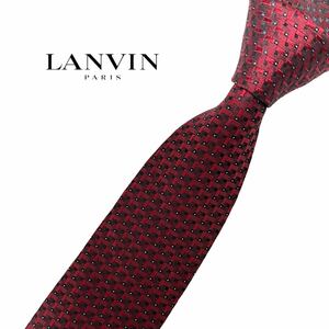 LANVIN ネクタイ パターン柄 ランバン USED 中古 m172