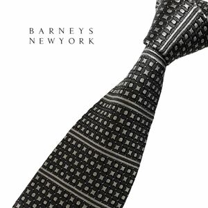 BARNEYS NEWYORK ネクタイ パターン柄 バーニーズ ニューヨーク USED 中古 m181