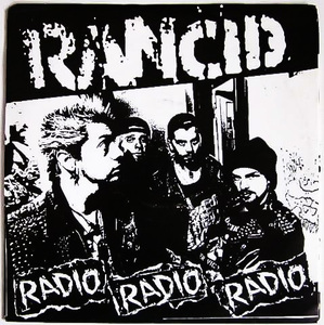 廃盤 EP レコード ★ 超貴重!!! 1st プレス 盤★ 1993年 US オリジナル盤 ★ RANCID ランシド / RADIO RADIO RADIO ★ US Punk パンク 天国