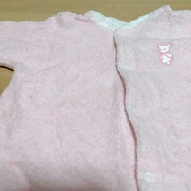 familiar ファミリア　ベビーグロー　Babygro 50-65 3-7kg　ロンパース　カバーオール　ベビーピンク_画像3