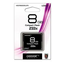 コンパクトフラッシュ CFカード 8GB MLCチップ搭載 HIDISC/HDCF8G233XJP3/0233/送料無料メール便 ポイント消化_画像2