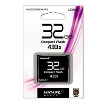 コンパクトフラッシュ CFカード 32GB MLCチップ搭載 HIDISC/HDCF32G433XJP3/0257/送料無料_画像2