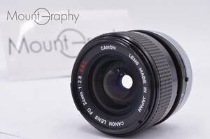 ★良品★ キヤノン Canon FD 24mm F2.8 S.S.C ★完動品★ #tk703