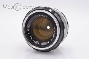 ★極上美品★ ニコン Nikon NIKKOR-S Auto 50mm F1.4 ★完動品★ #tk840