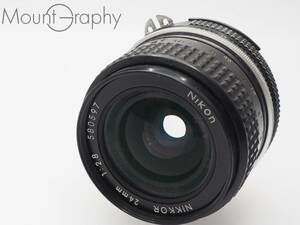 ★実用美品★ NIKON ニコン Ai NIKKOR 24mm F2.8 ★完動品★ #i3298