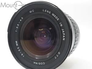 ★良品★ COSINA コシナ 19-35mm F3.5-4.5 MC ★完動品★ ソニー/ミノルタAマウント(AF) #i3390