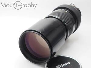 ★実用美品★ NIKON ニコン Ai NIKKOR 300mm F4.5 ★完動品★ 前キャップ付 #i3456