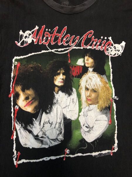 モトリークルー ツアーtシャツ ロックtシャツ ビンテージ レア