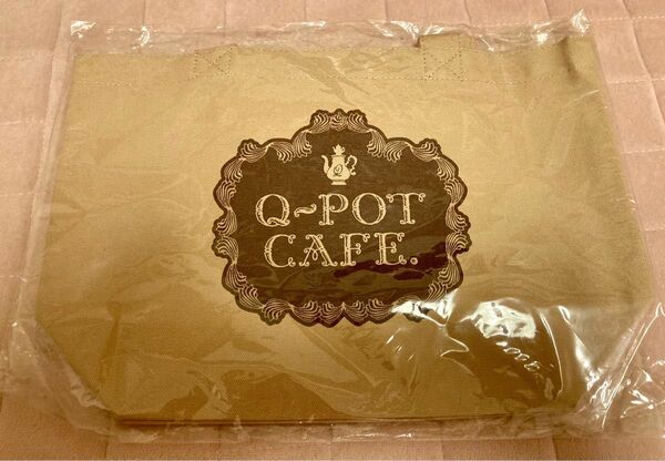 Q-pot CAFE Q-potカフェ トートバッグ ミニトートバッグ 新品未開封