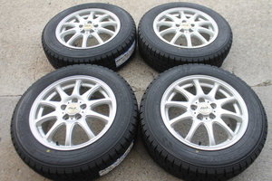 新品 トーヨー オブザーブ ガリット ギズ 185/65R15 88Q 4本 2023年 中古 ZACK JP102 6J-15+45 5H-100 シエンタ MXPL10G アリオン プリウス