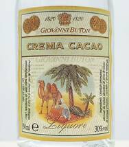 CREMA CACAO GIOVANNI BUTON Liquore　30度　50ml【クレーム カカオ】_画像8