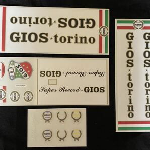 GIOS ジオス トリノ フレーム用デカール【1167-6】の画像1