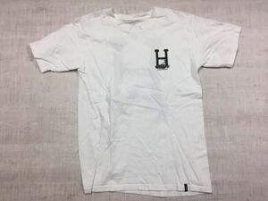 【送料無料】 ハフ HUF × キックス・ハワイ KICKS/HI ストリート ヒップホップ スケート コラボ 半袖Tシャツ カットソー メンズ S 白