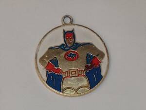 BATMAN Batman medal pendant American Comics rare that time thing . toy Showa Retro Vintage Ryuutsu amount little present condition goods 