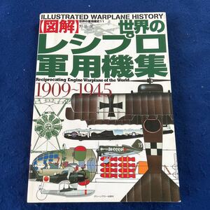 世界のレシプロ軍用機集◆1909〜1945◆グリーンアロー出版社◆世界の軍用機史11◆図解◆野原茂