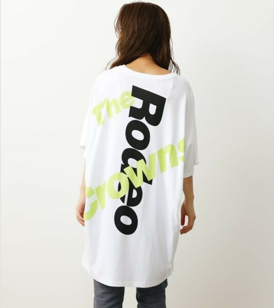 〈新品タグ付き〉ロデオクラウンズワイドボウル RCWB 2色ロゴBIG Tシャツ