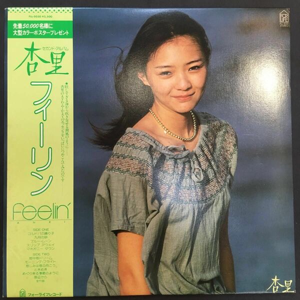 杏里 フィーリン feelin’ アナログLPレコード